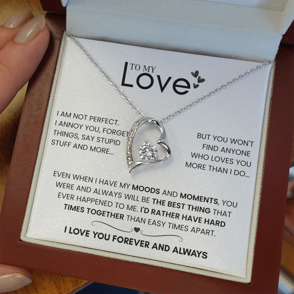To My Wife - Forever Love Necklace