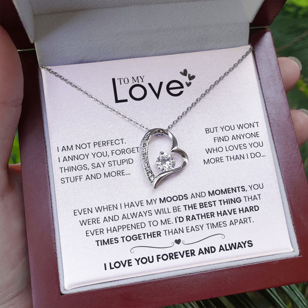 To My Wife - Forever Love Necklace