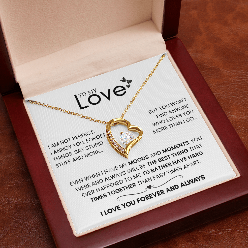 To My Wife - Forever Love Necklace