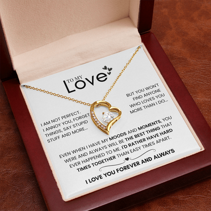 To My Wife - Forever Love Necklace