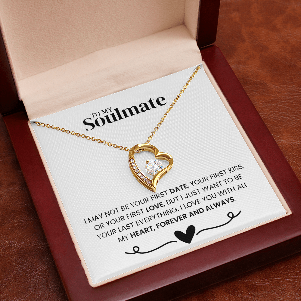 "To my Soulmate" - Forever Love Necklace