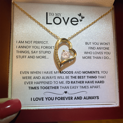 To My Wife - Forever Love Necklace