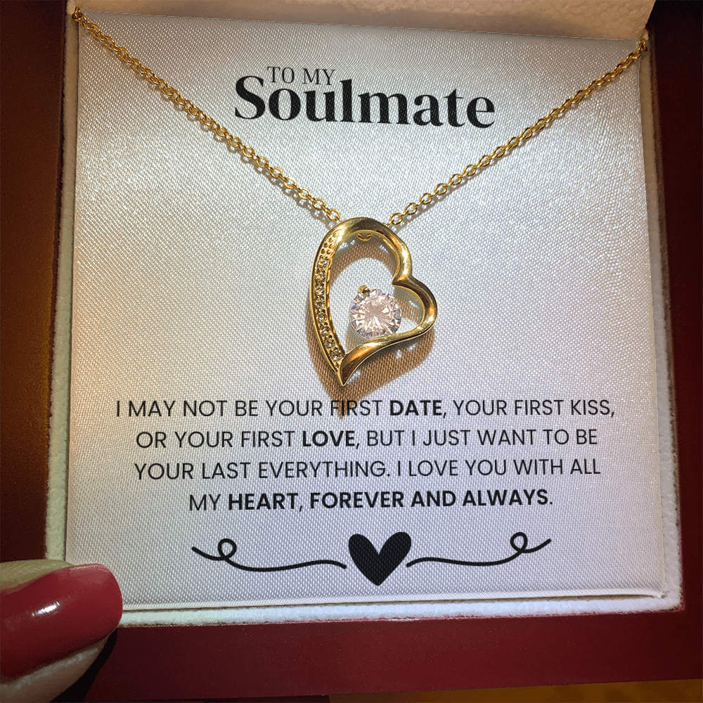 "To my Soulmate" - Forever Love Necklace