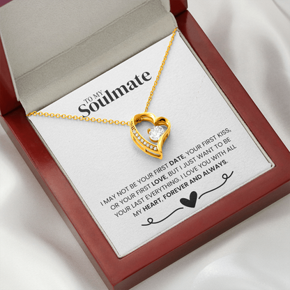 "To my Soulmate" - Forever Love Necklace
