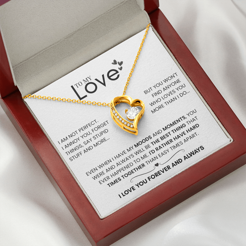 To My Wife - Forever Love Necklace