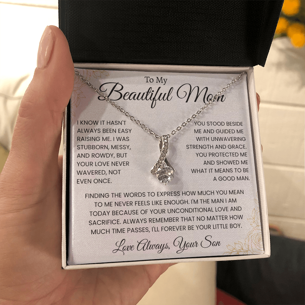 To My Mom - Alluring Beauty Necklace