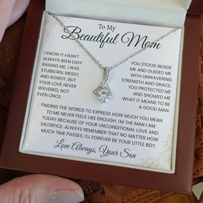 To My Mom - Alluring Beauty Necklace