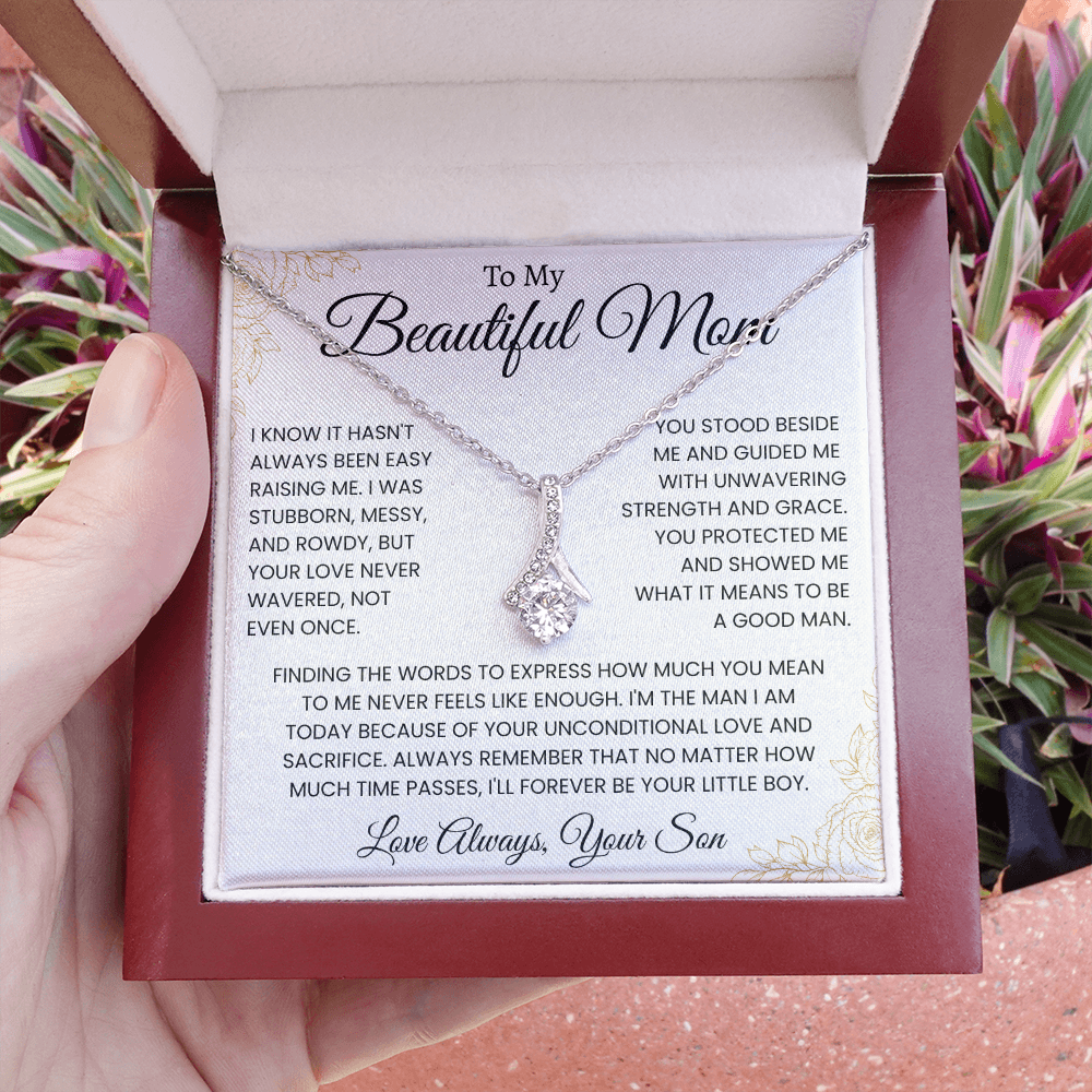 To My Mom - Alluring Beauty Necklace