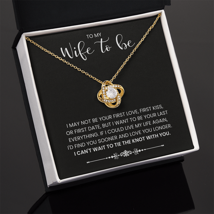 My Wife to Be - Love Knot Necklace