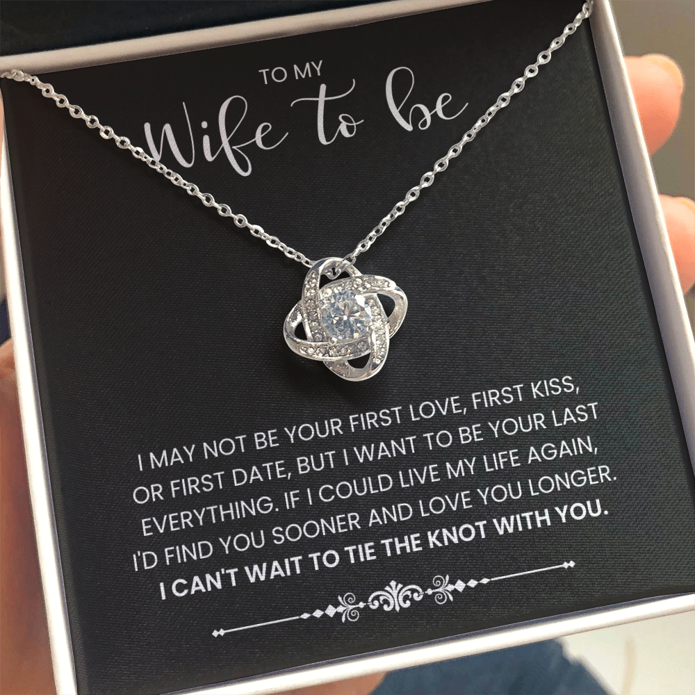 My Wife to Be - Love Knot Necklace
