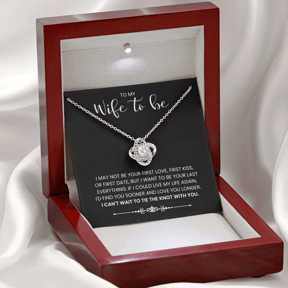 My Wife to Be - Love Knot Necklace
