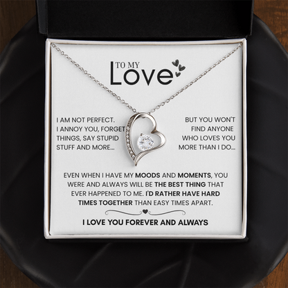 To My Wife - Forever Love Necklace