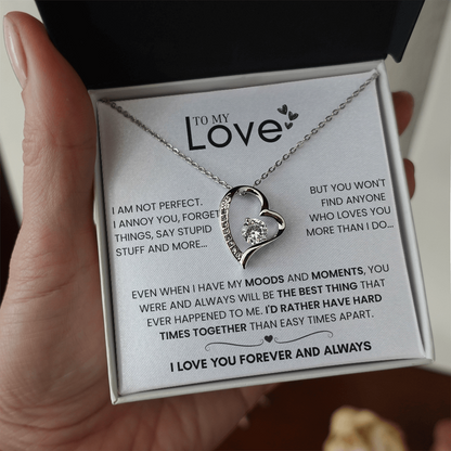 To My Wife - Forever Love Necklace