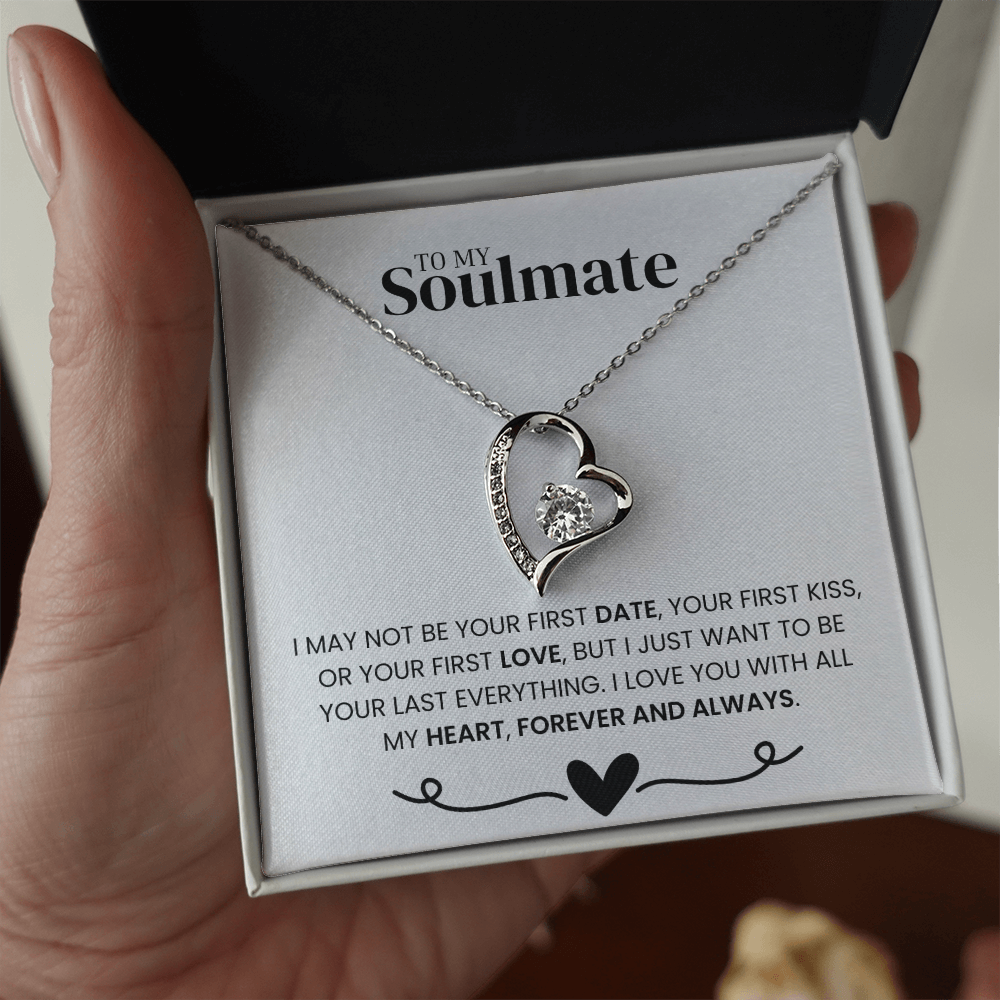"To my Soulmate" - Forever Love Necklace