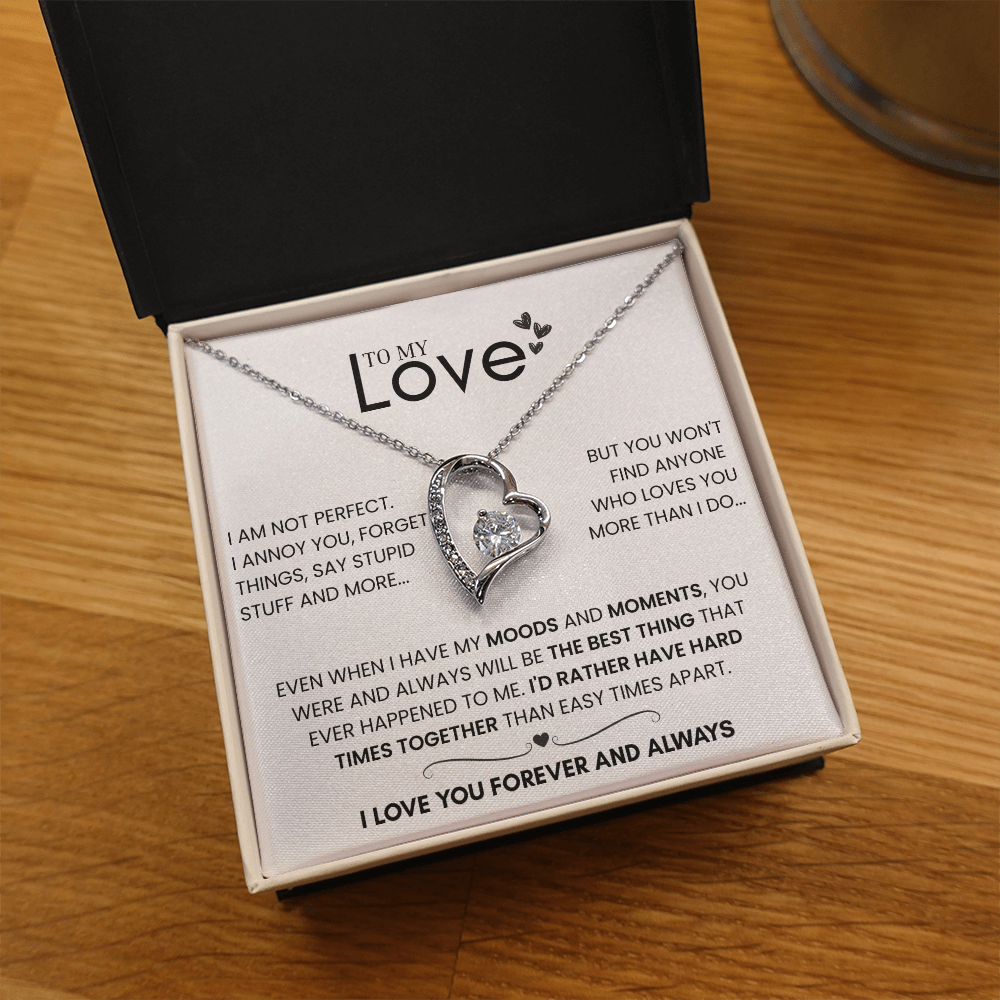 To My Wife - Forever Love Necklace