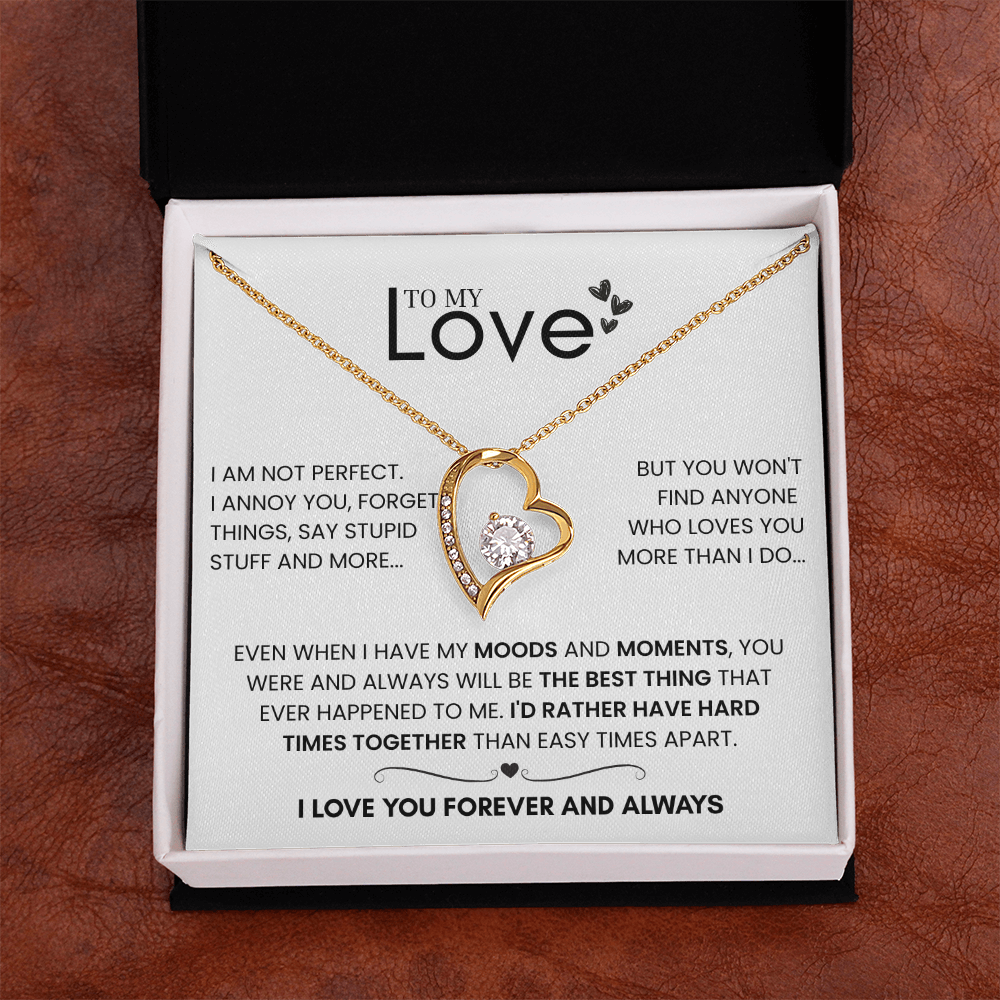 To My Wife - Forever Love Necklace