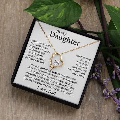 Gift for Daughter from Dad – Forever Love Necklace