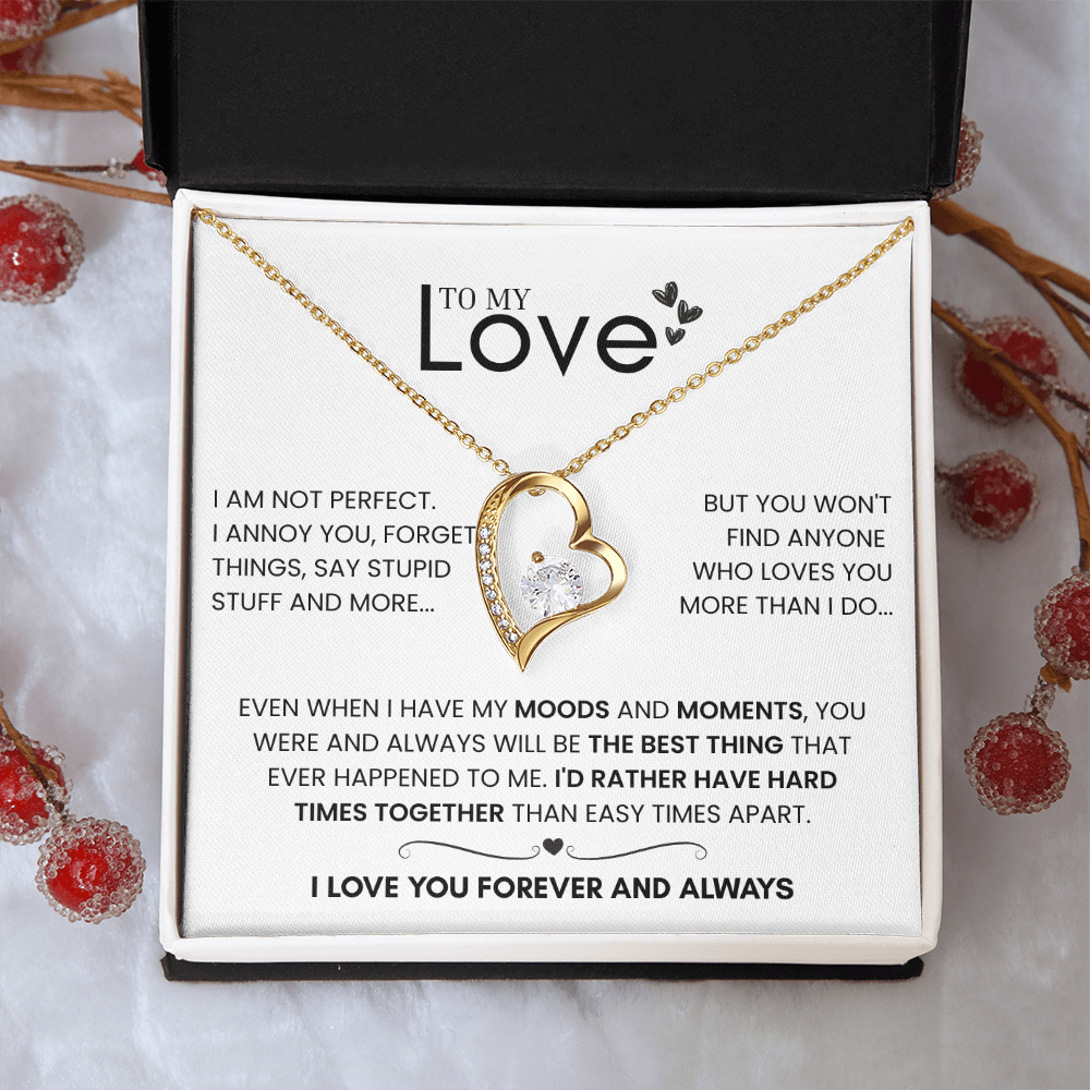 To My Wife - Forever Love Necklace