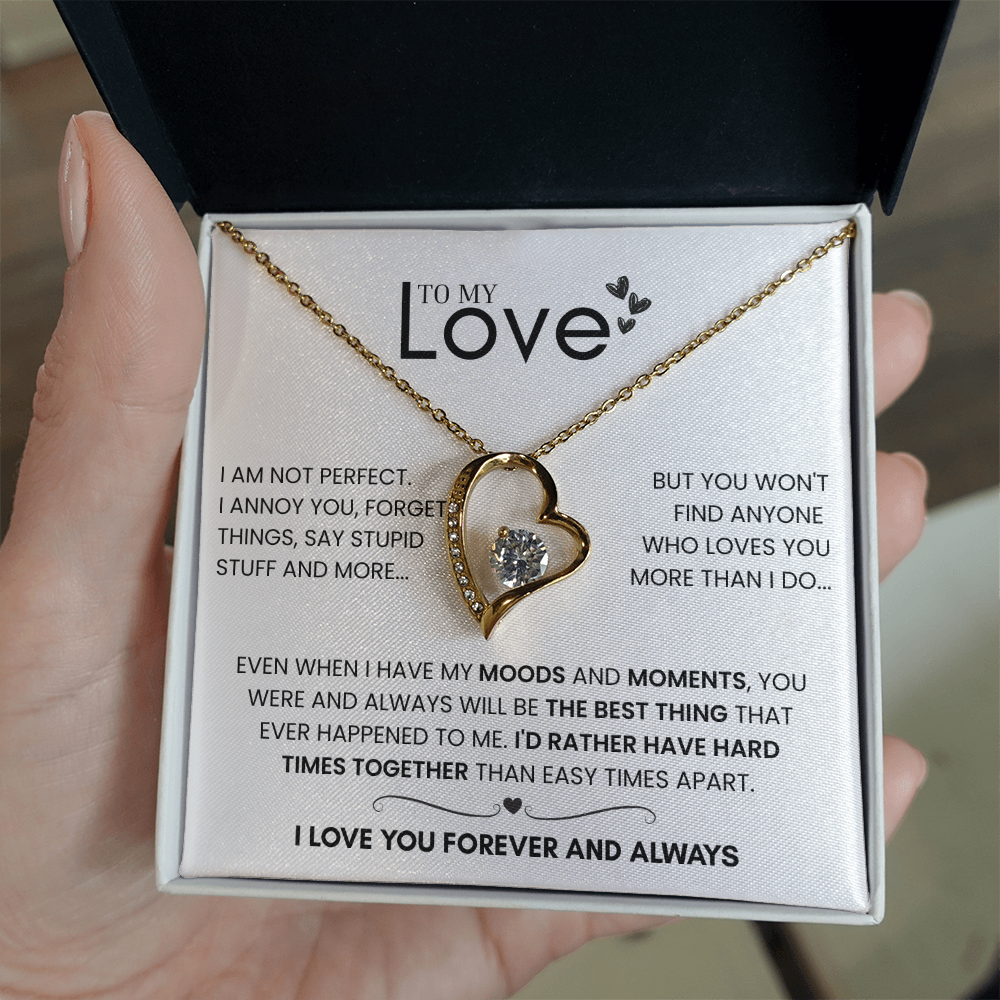 To My Wife - Forever Love Necklace