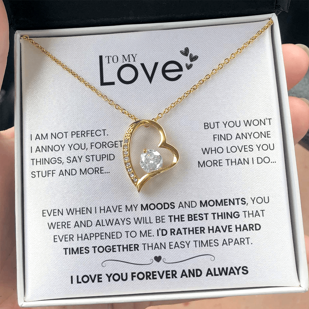 To My Wife - Forever Love Necklace