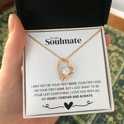 "To my Soulmate" - Forever Love Necklace
